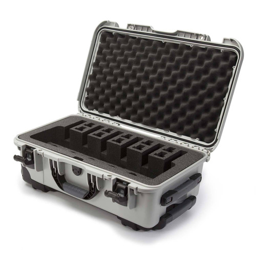 Nanuk 935 6 Up Gun Case Silver