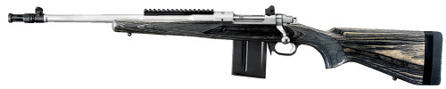 Ruger Scout 308 Win LH Stainless/Black view 3