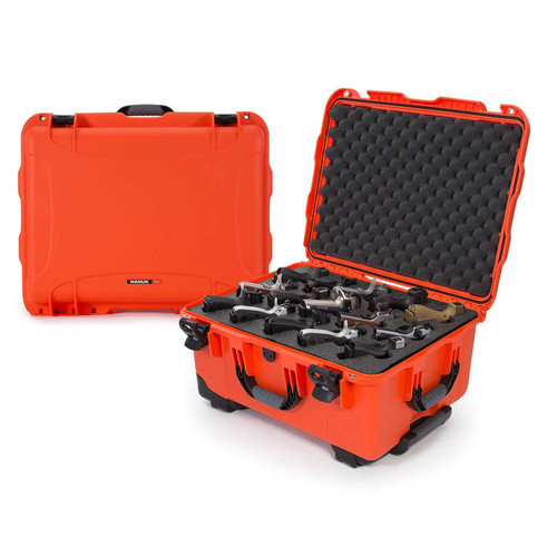 Nanuk 950 15 Up Gun Case Orange view 2