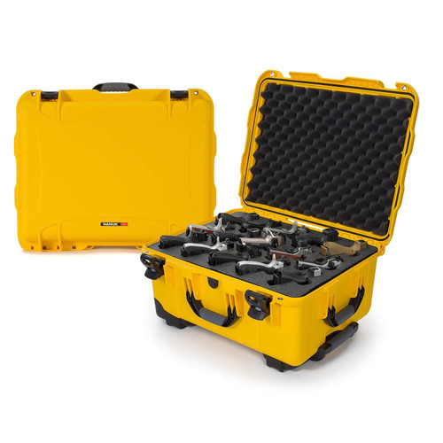 Nanuk 950 15 Up Gun Case Yellow
