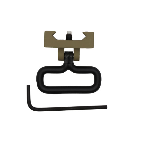 ERGO Slide Mount Coyote Brown view 2
