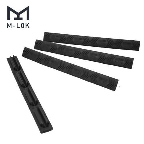 ERGO MLOK Rail Cover Black view 2