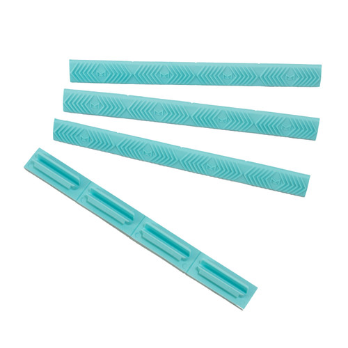 ERGO MLOK Rail Cover Robins Egg Blue view 2