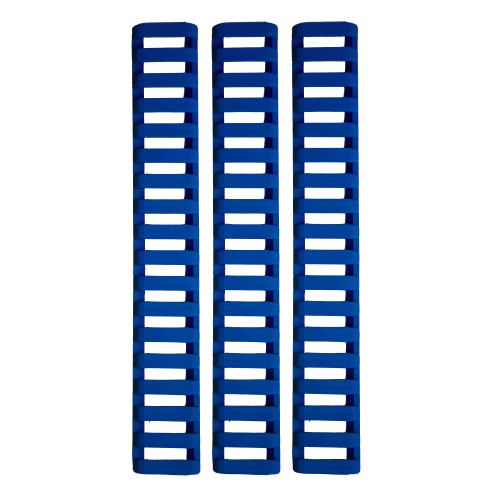 ERGO Picatinny Rail Cover Royal Blue view 2
