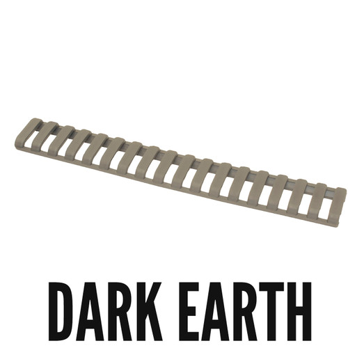 ERGO Picatinny Rail Cover Dark Earth view 2