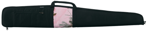 Bulldog Camo Panel 52" Shotgun Case Black with Pink Camo