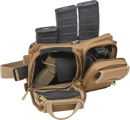 Bulldog Deluxe "Go" Satchel Tan