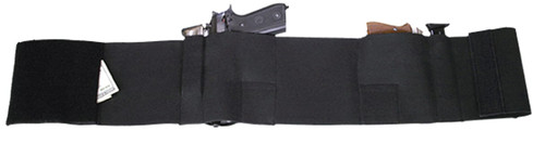 Bulldog Deluxe Belly Band Large Black WBWD-L