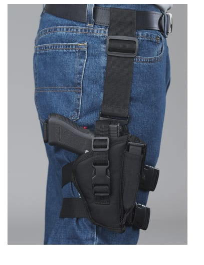 Bulldog Tactical Leg Holster Large Black view 2