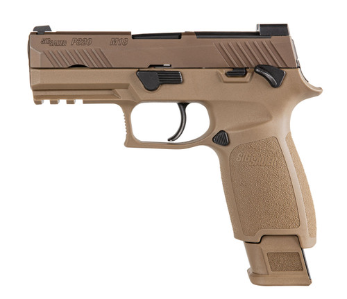 Sig Sauer P320 M18 9mm 3.9" Coyote view 2