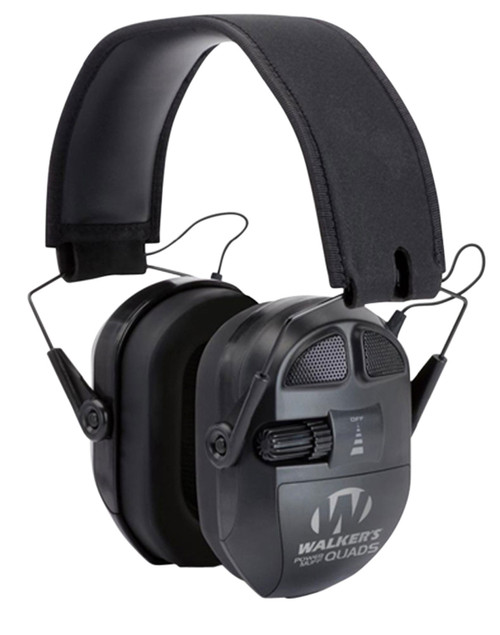 Walker's Ultimate Power Muff Quads Black