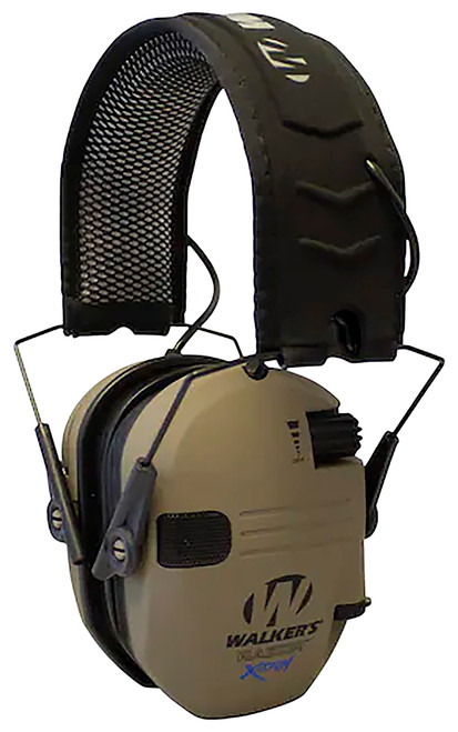 Walker's Razor XTRM Muff With Cooling Pads & Moisture Wicking Headband FDE view 2