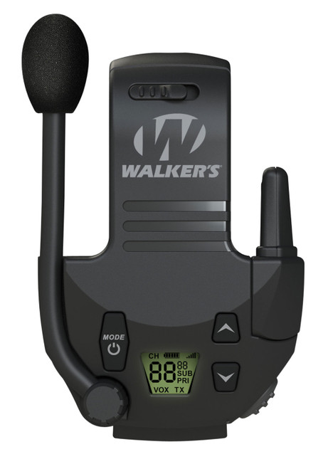 Walker's Razor Walkie Talkie Attachment Black
