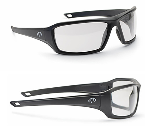 Walker's Forge Full Frame Shooting Glasses With Case Clear