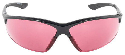 Walker's Tanker Open Full Frame Shooting Glasses With Case Rose view 2