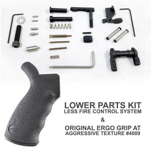 ERGO AR-15 Lower Parts Kit Black view 2