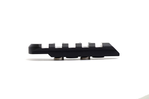 ERGO UMP 5 Slot Picatinny KeyMod Mount Black view 2