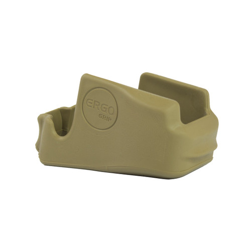 ERGO Never Quit Mag Well Grip Coyote Brown view 2