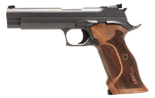 Sig Sauer P210 9mm Manual Safety SAO (2) 8+1 5" Adjustable Sights Walnut Target Grips view 2