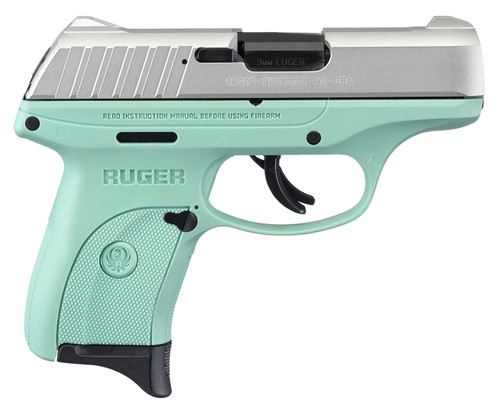 Ruger EC9s 9mm Stainless/Turquoise