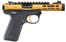 Ruger Mark IV 22/45 Lite 22 LR 4.4" Black/Gold