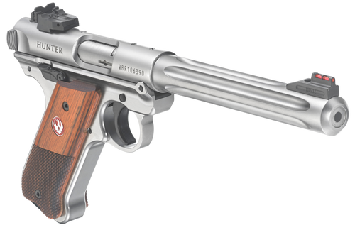 Ruger Mark IV Hunter 22 LR Stainless view 2