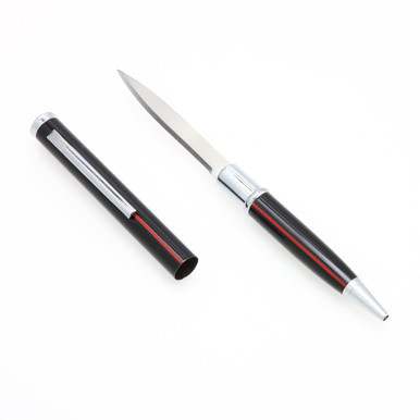 CobraTec Pen Knife Thin Red Line