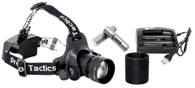 Predator Tactics The Lantern Headlamp Kit LED Red & White