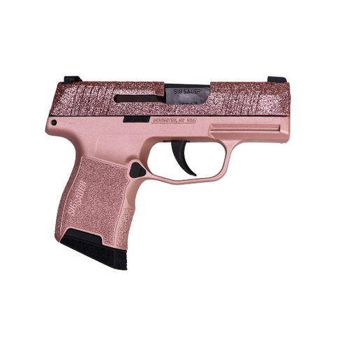 Sig Sauer P365 9mm 3.1" Rose Gold Glitter view 2