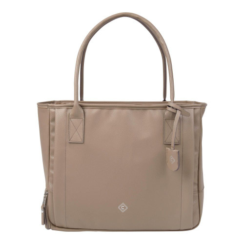 Allen Cosmic Lockable Concealed Carry Purse Taupe