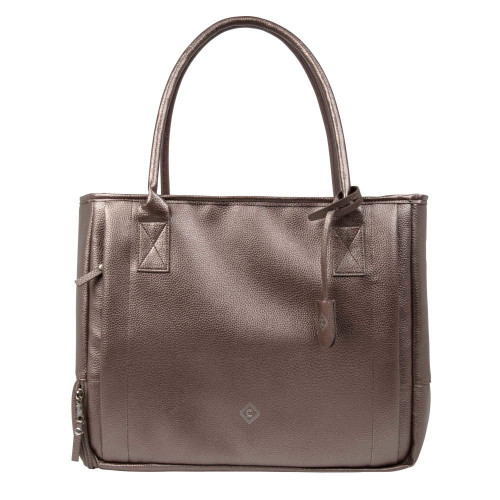 Allen Cosmic Lockable Concealed Carry Purse Bronze
