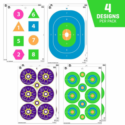 Allen EZ Aim Target 12 X 18 (4) 8 Pack