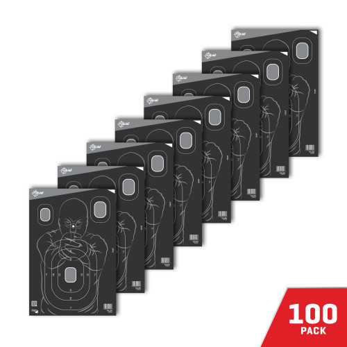 Allen EZ Aim Target 12 x 18 Silhouette 100 Pack view 2