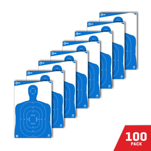 Allen EZ Aim Taget 23 x 35 Silhouette 100 Pack view 2