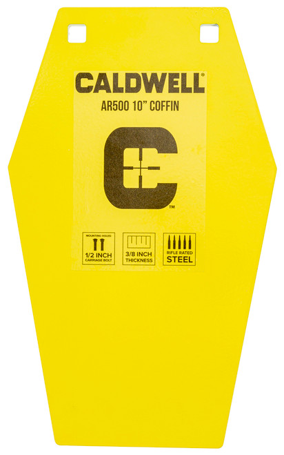 Caldwell Coffin 10" Target Yellow