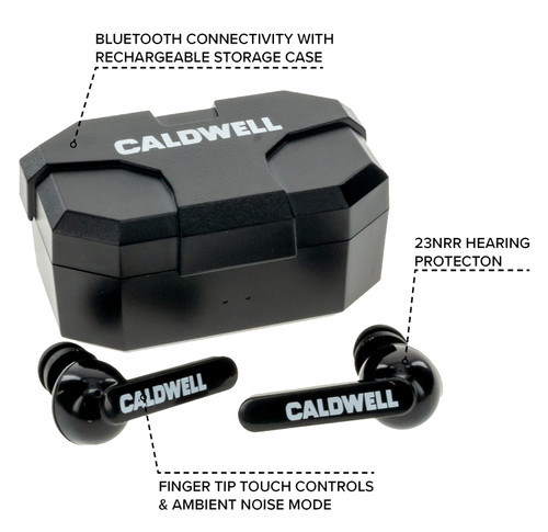 Caldwell E-Max Shadows BT Earplugs Black view 2