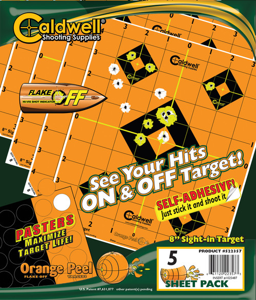 Caldwell OP Sight-In 8" 10 Pack Target Orange