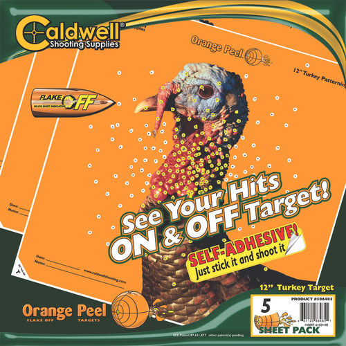 Caldwell OP Turkey 12" 5 Pack Target Orange