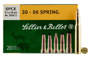 Sellier & Bellot 30-06 Springfield 150 gr 2953 fps Semi-Jacketed Soft Point