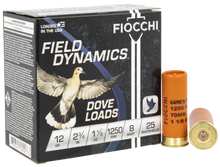 Fiocchi Field Dynamics Dove & Quail 12 Gauge 1250 fps