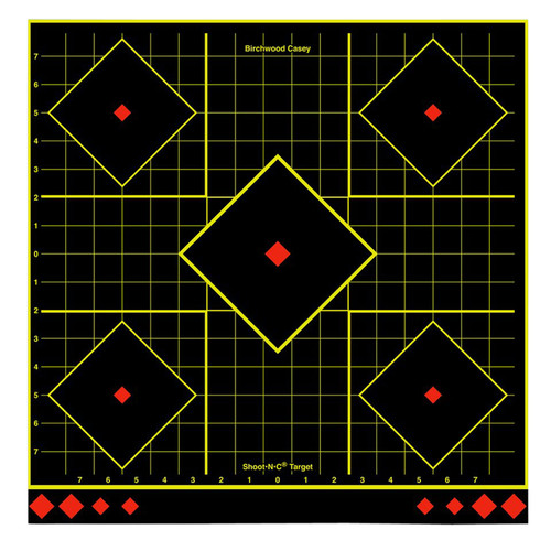 Birchwood Casey Shoot-N-C 17.75" 5 Pack Target Black