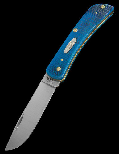 Case Sod Buster Jr 3.63" Carribean Blue