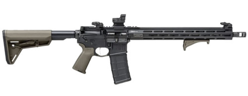 Springfield SAINT Victor 5.56 NATO 16" OD Green view 2