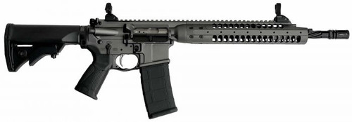 LWRC IC Enhanced 5.56 NATO Tungsten Gray view 2