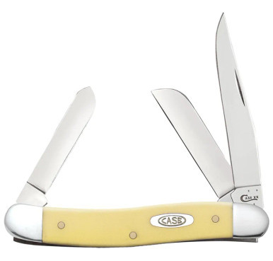 Case Medium Stockman 2.5" /1.9" /1.7" Yellow