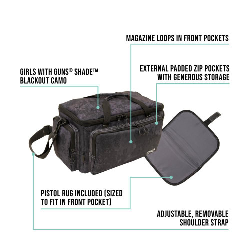 Allen Midnight Range Bag Shade Blackout view 2