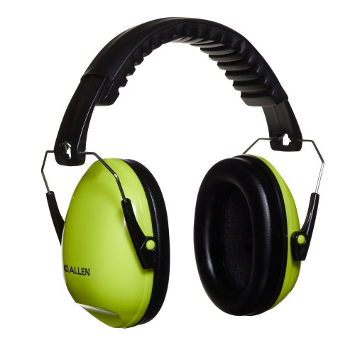 Allen Youth Sound Shield Earmuffs Chartreuse
