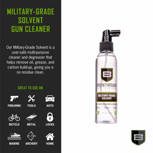 Allen Military-Grade Solvent Gun Oil 6oz BTS-6OZ