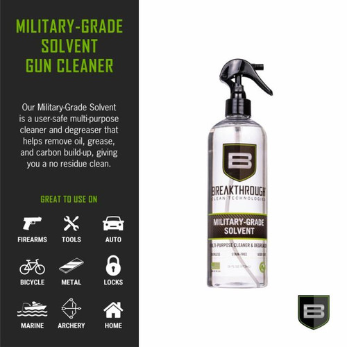 Allen Military-Grade Solvent Gun Oil 16oz BTS-16OZ