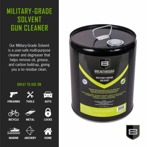 Allen Military-Grade Solvent Gun Oil 5 Gal BTS-5GL